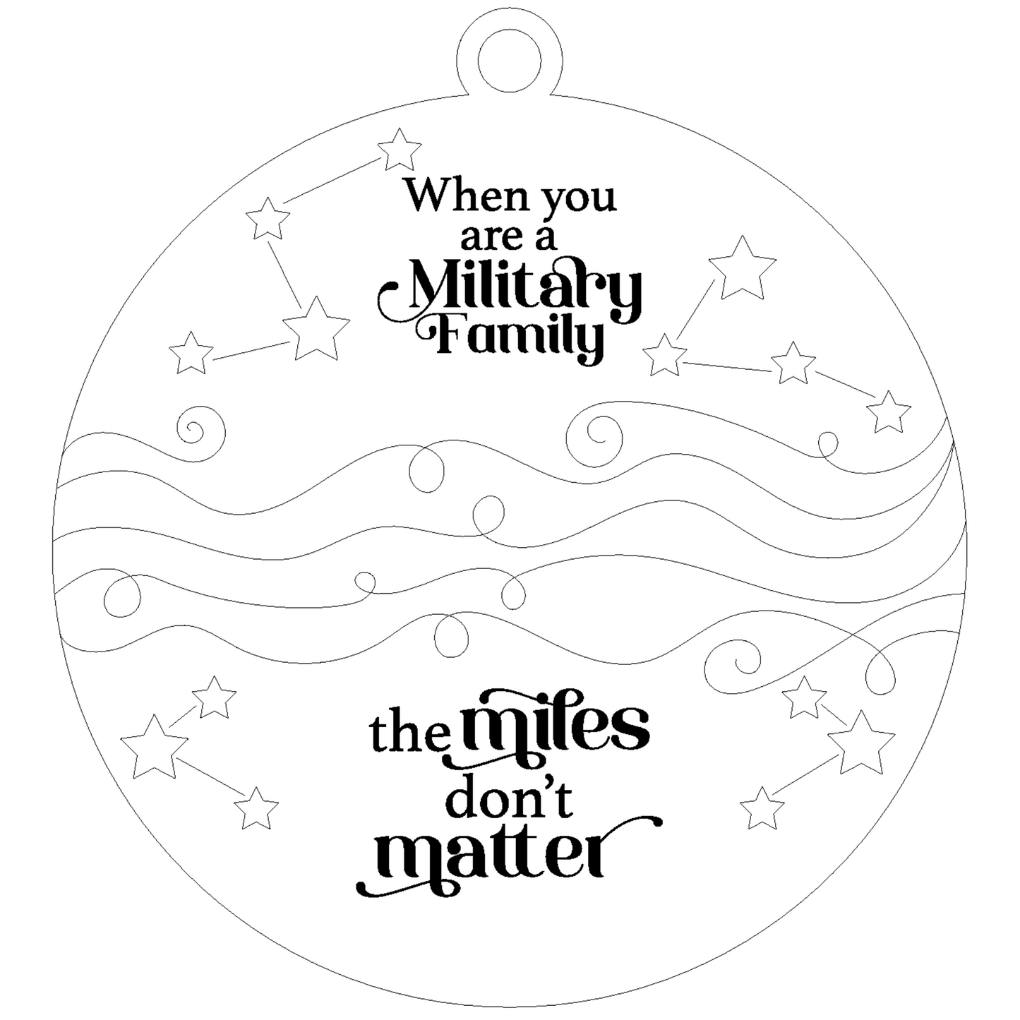 Togetherness Military Ornament/Car Charm Collection