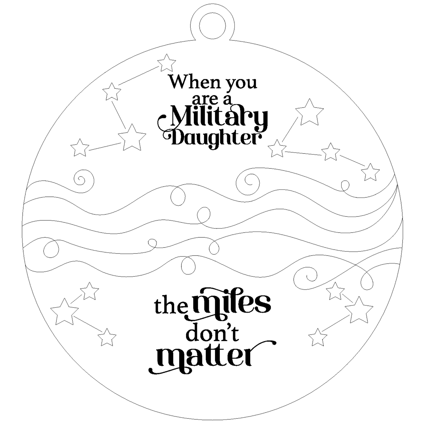 Togetherness Military Ornament/Car Charm Collection