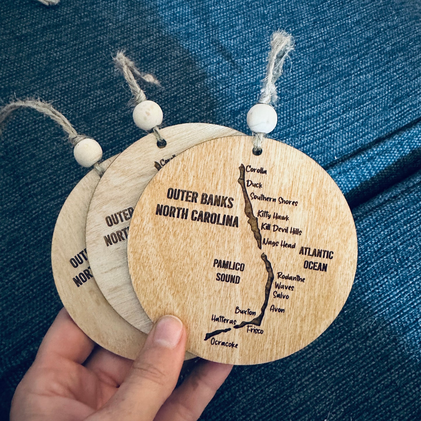 Outer Banks Outline Ornament