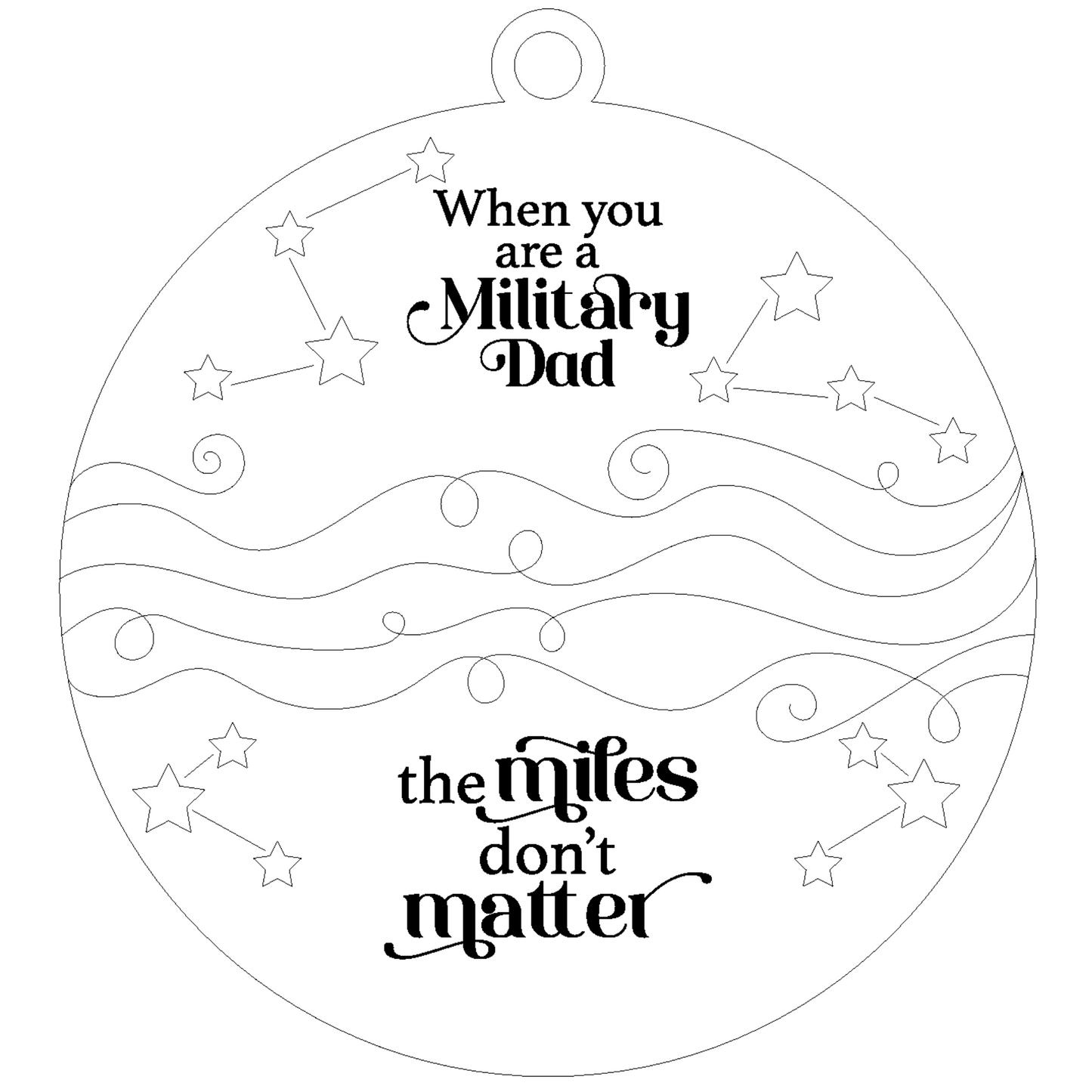 Togetherness Military Ornament/Car Charm Collection