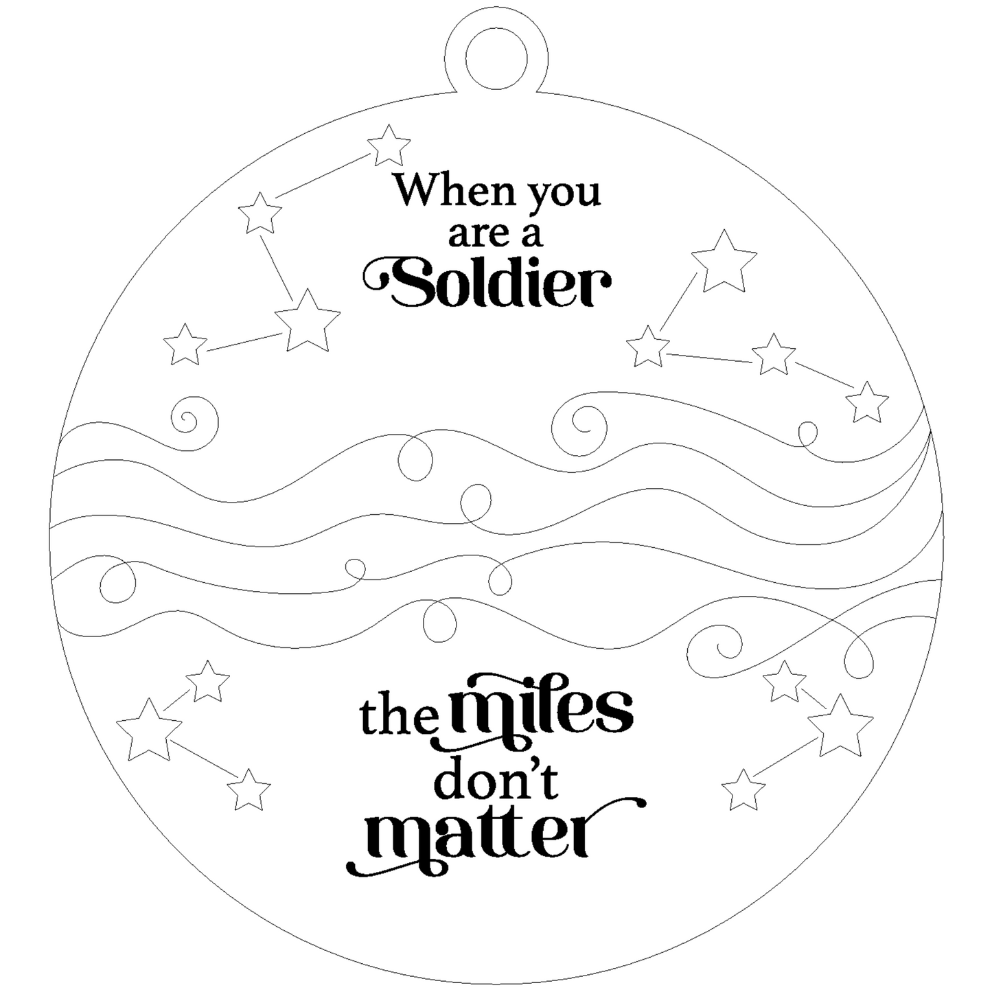 Togetherness Military Ornament/Car Charm Collection