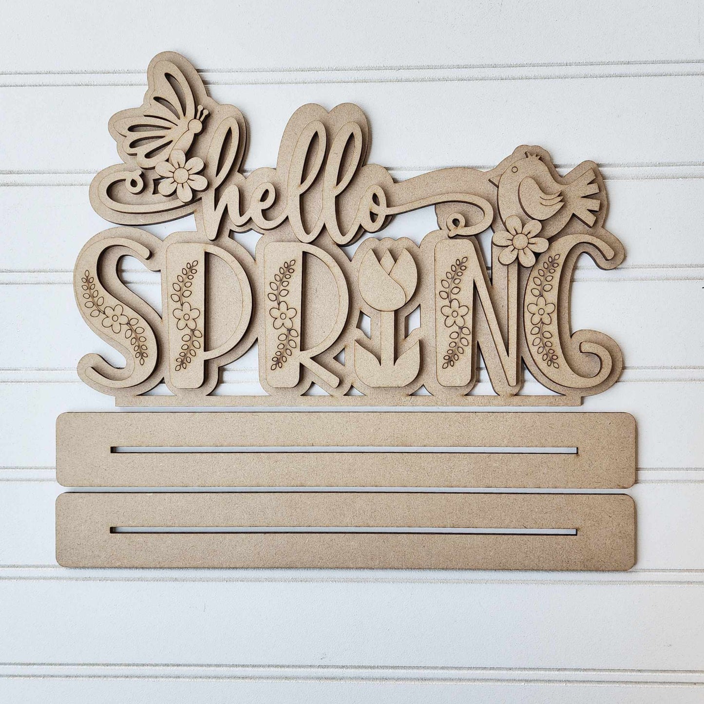 Hello Spring Standing Blanks Kit