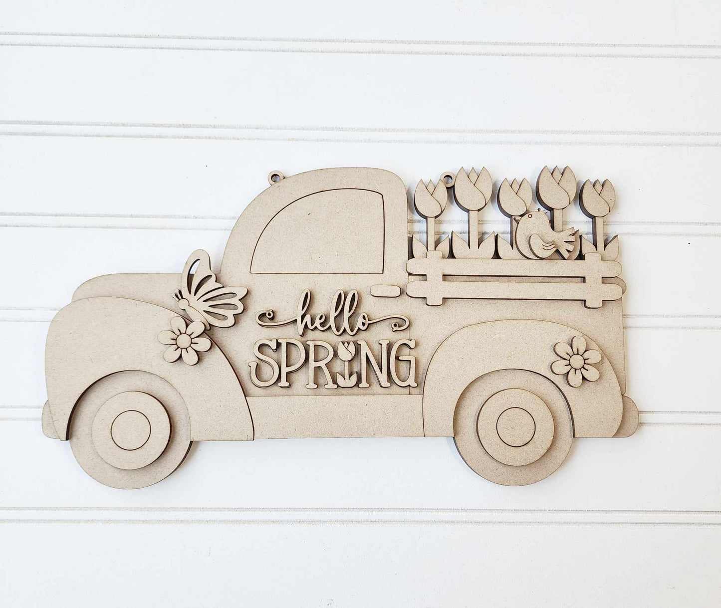 Hello Spring Truck Blank Kit