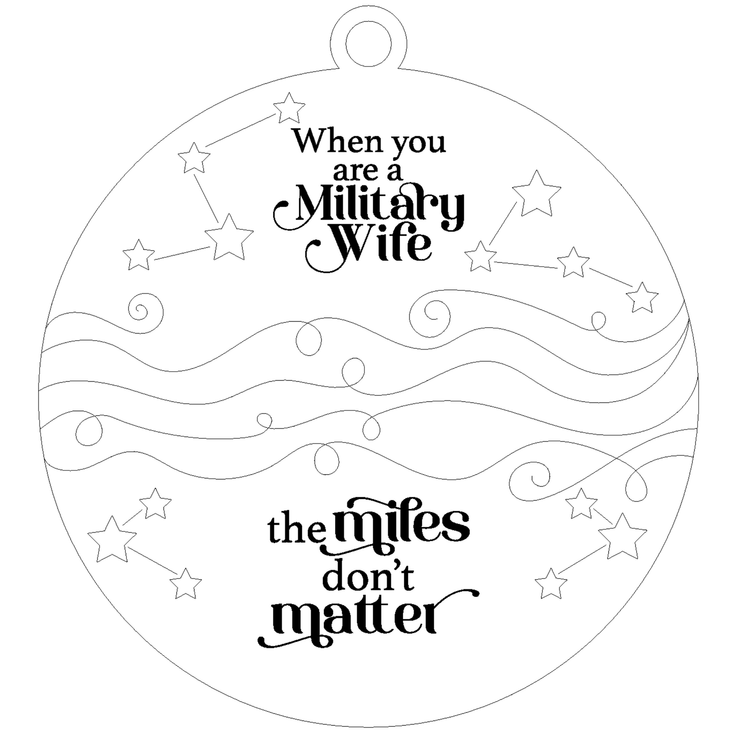 Togetherness Military Ornament/Car Charm Collection