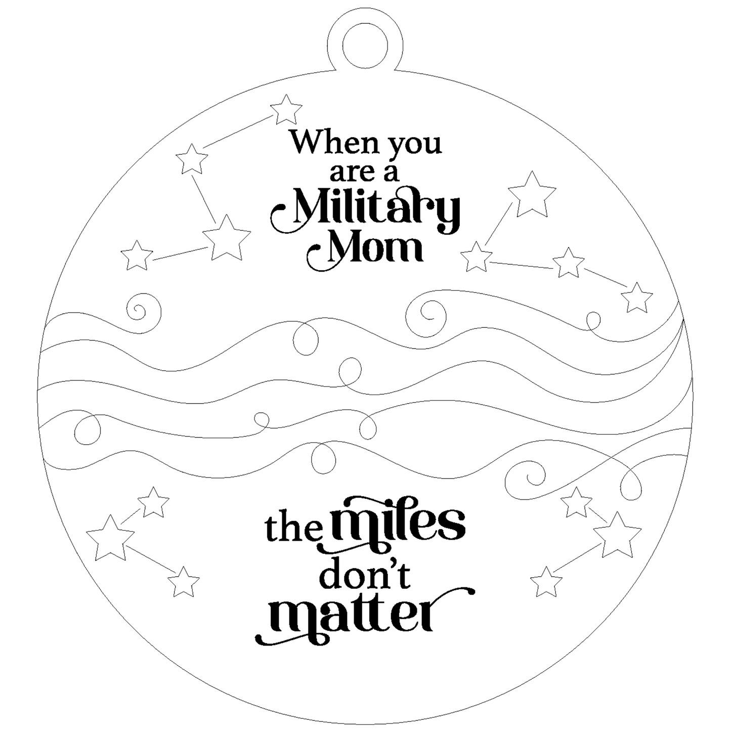 Togetherness Military Ornament/Car Charm Collection