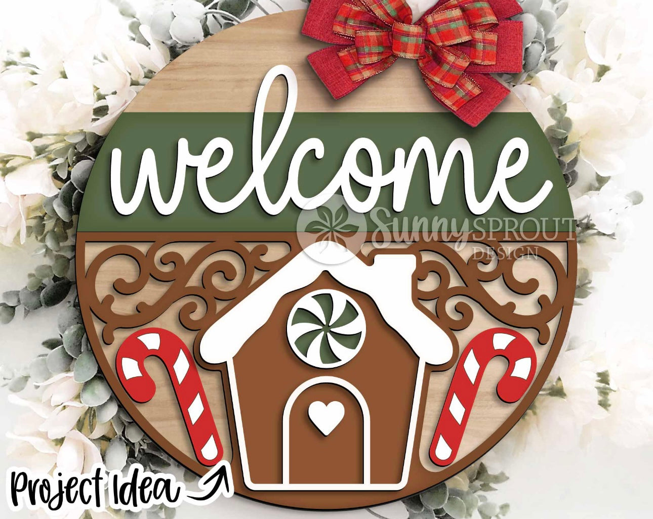 Christmas Door Hanger 1