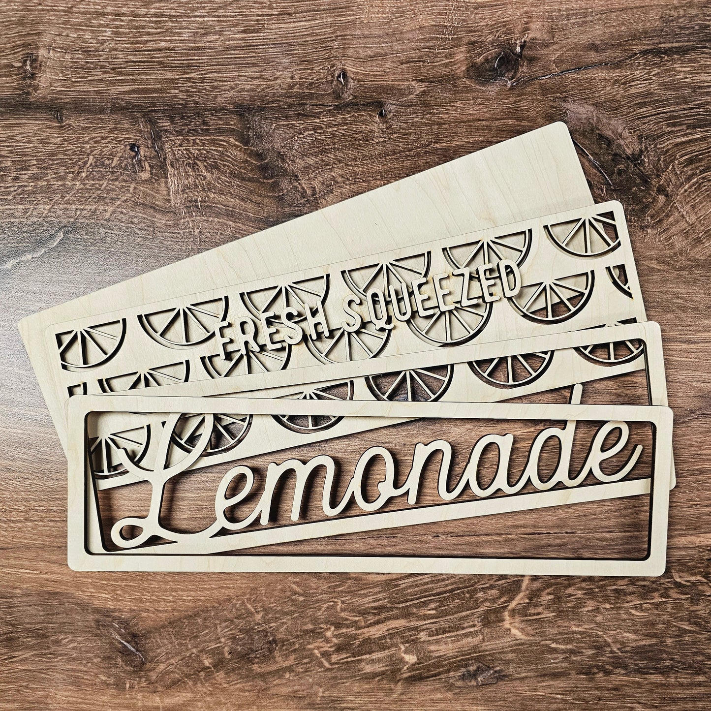 Fresh Squeezed Lemonade Sign DIY Craft Kit