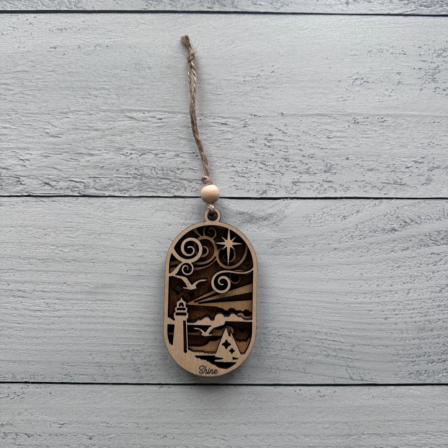 3D Lighthouse Ornament