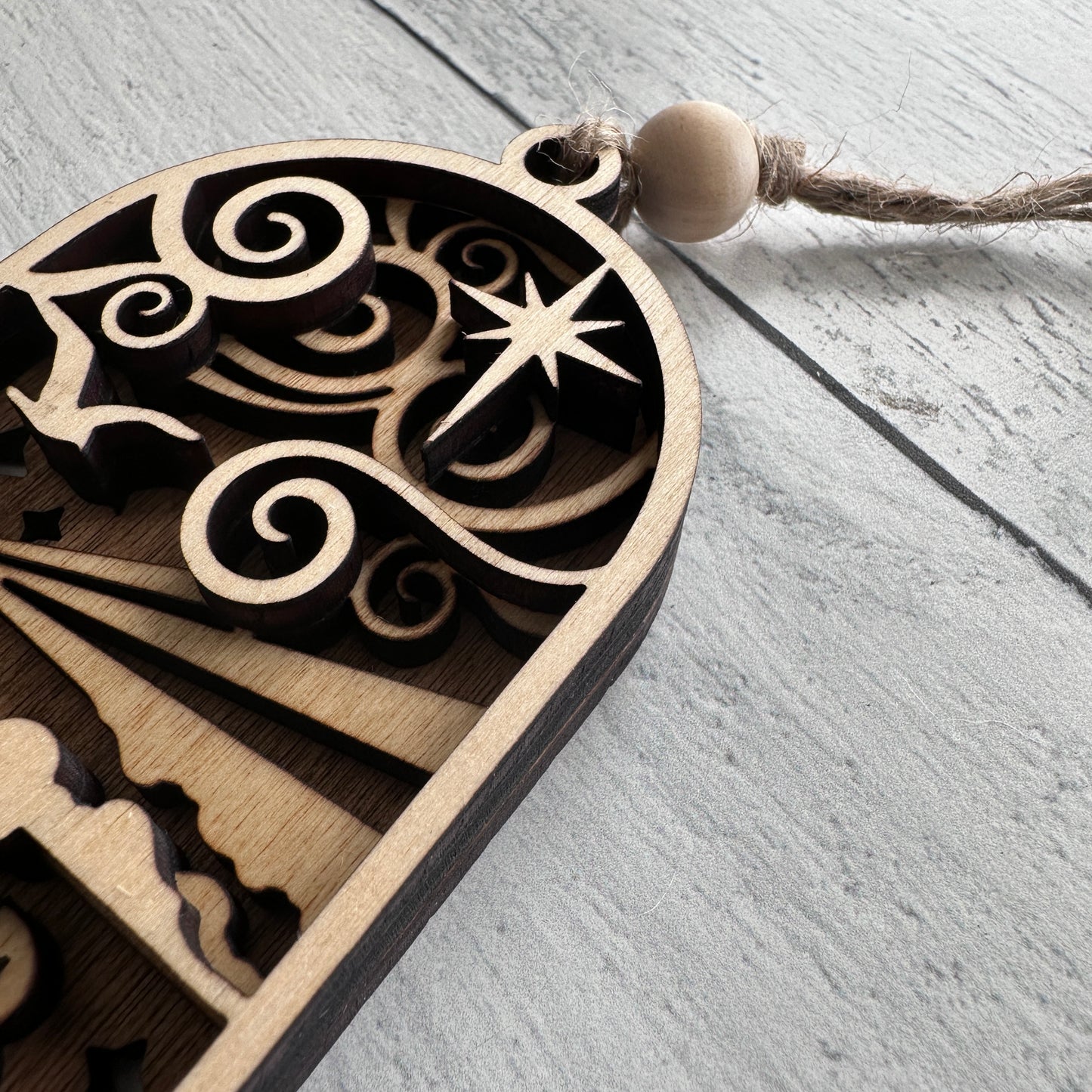 3D Lighthouse Ornament