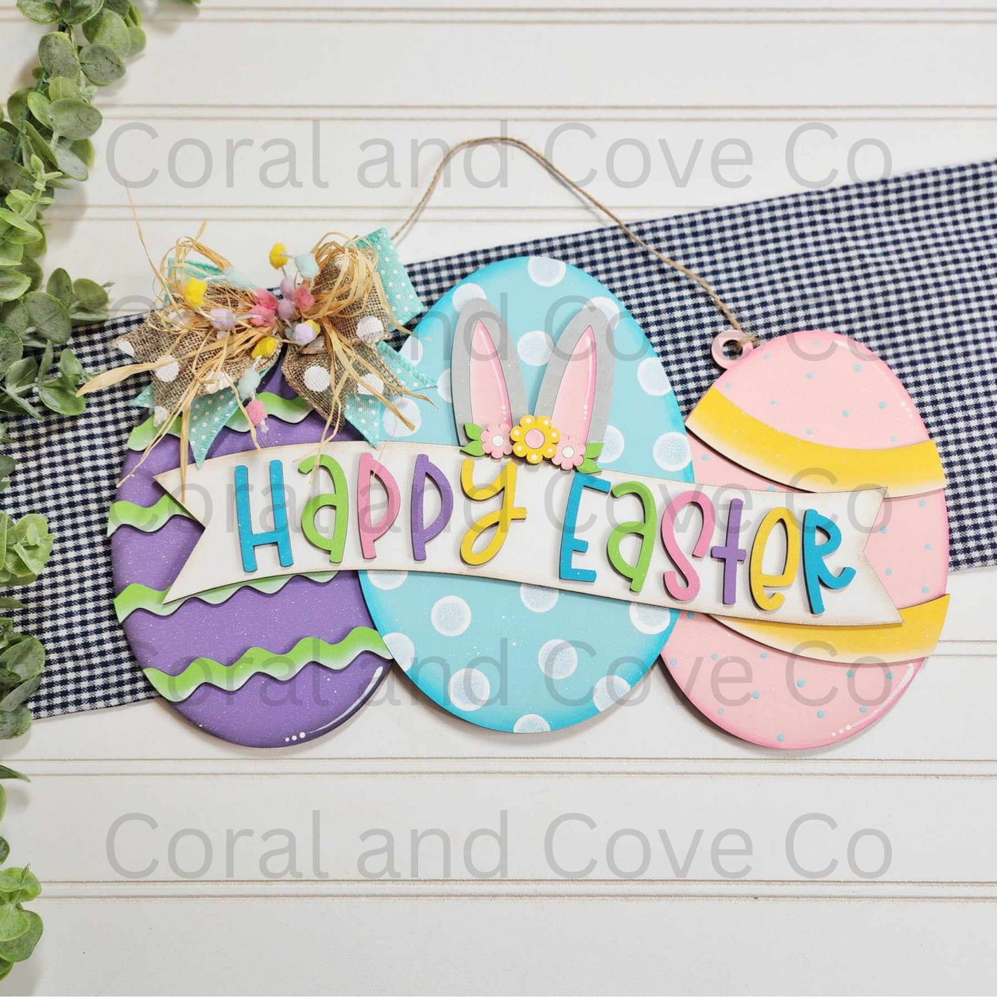 Easter Egg Door Hanger Blank Kit