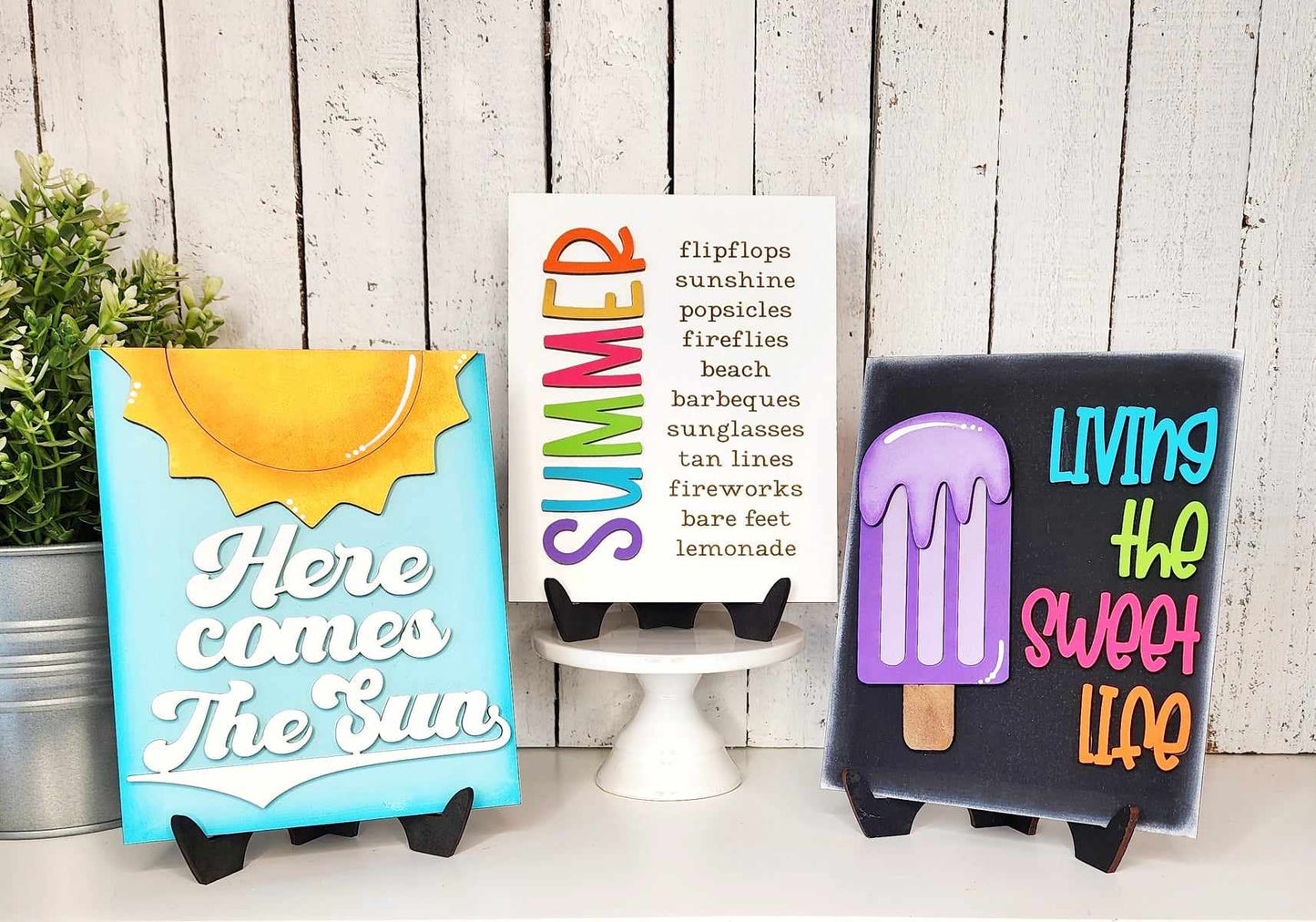 Summer Sign Trio Kit