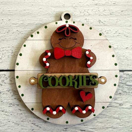 DIY Gingerbread Ornament Kit