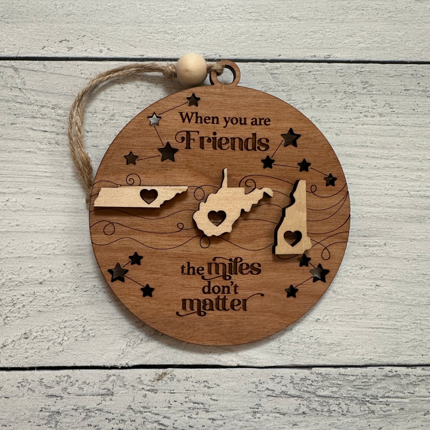 Togetherness Collection - Sisters, Family or Friends Ornament/Car Charm