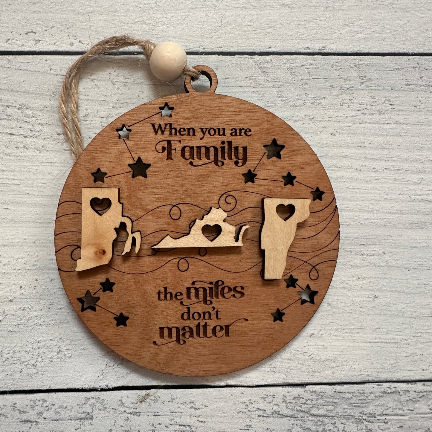 Togetherness Collection - Sisters, Family or Friends Ornament/Car Charm