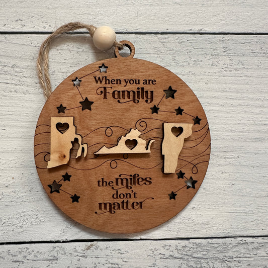 Togetherness Collection - Sisters, Family or Friends Ornament/Car Charm