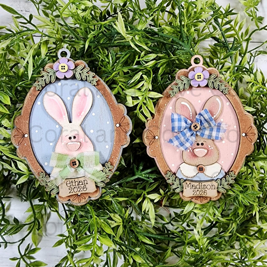 Framed Easter Basket Tags Craft Kit