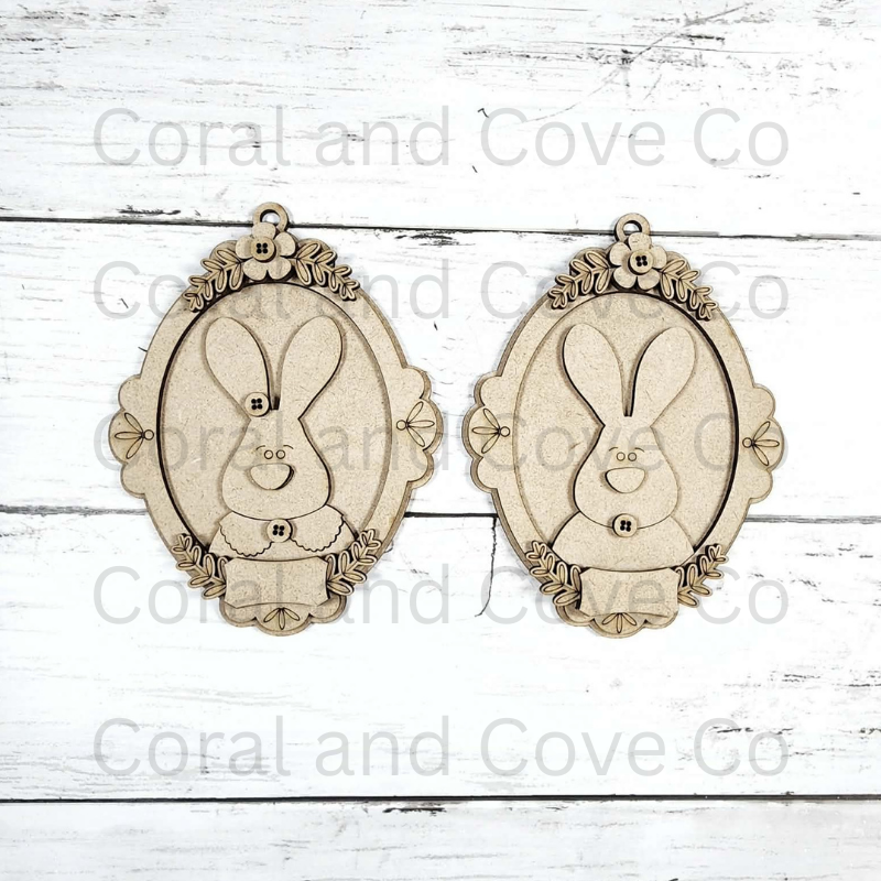 Framed Easter Basket Tags Craft Kit