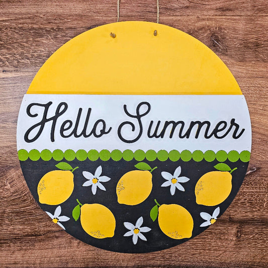 HelloSummer Door Hanger Craft Kit