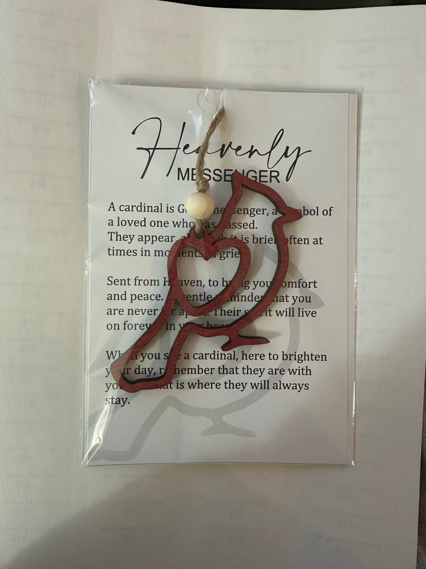 Cardinal Ornament