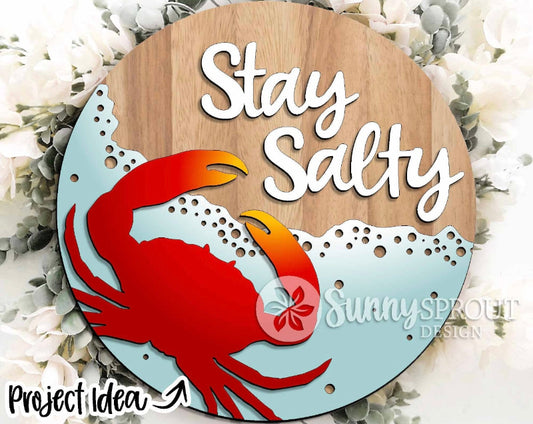 Stay Salty Door Hanger Craft Kit