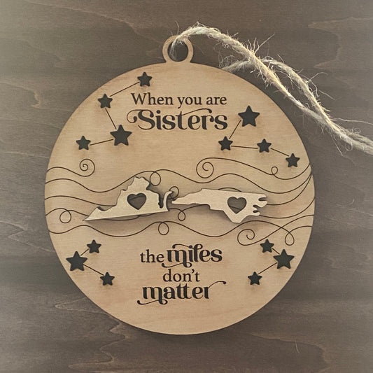 Togetherness Sisters, Family or Friends Ornament/Car Charm